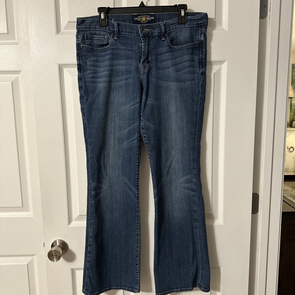 Lucky Brand Jeans Womens 10/30 R Blue Sweet N Low Bootcut Stretch Denim